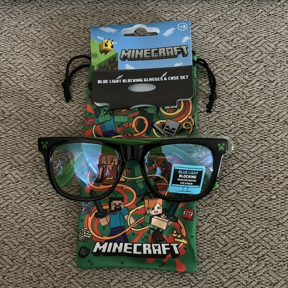 Minecraft blue light blocking glasses - Picture 3 of 3